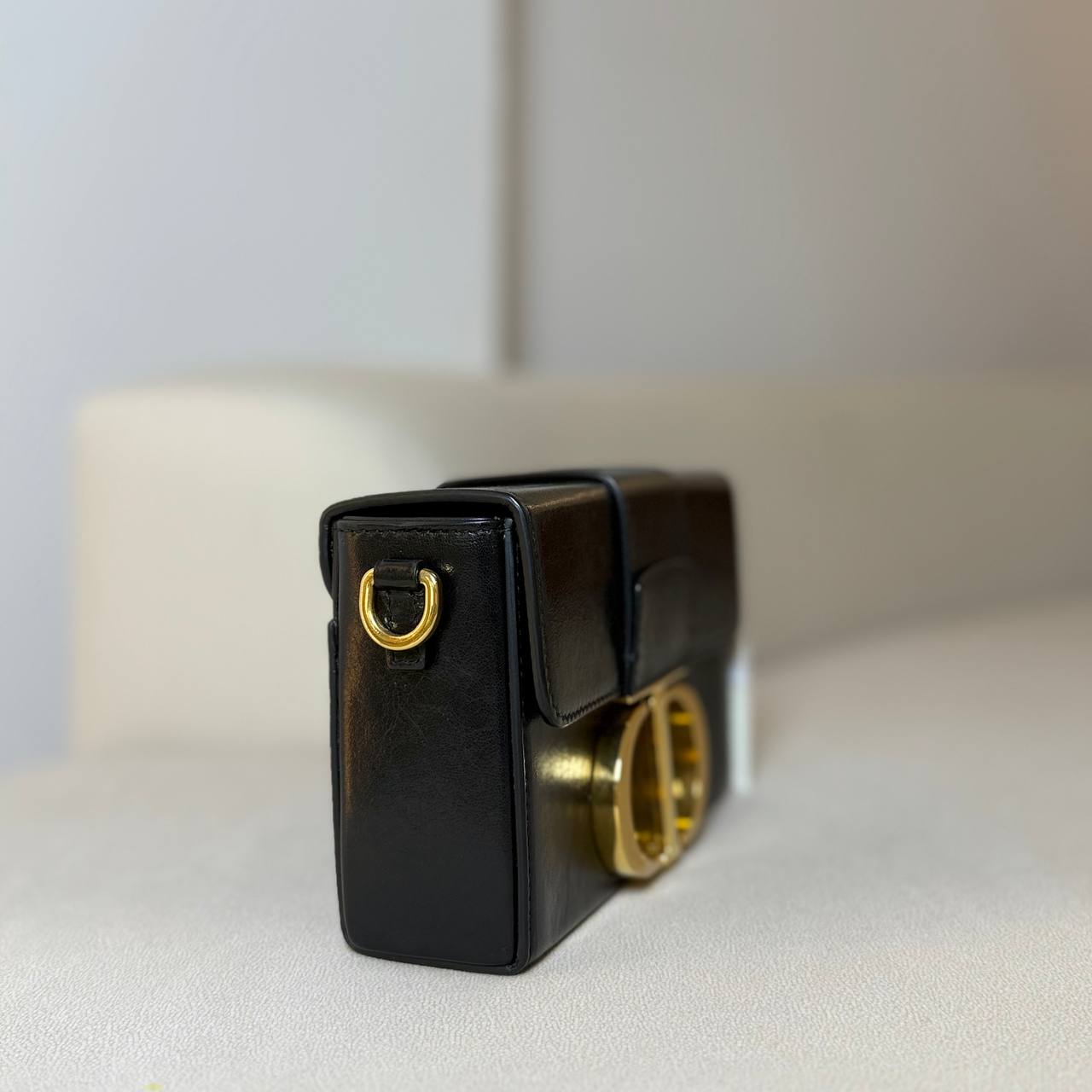 EDIT Dior Black Calfskin 30 Montaigne Box
