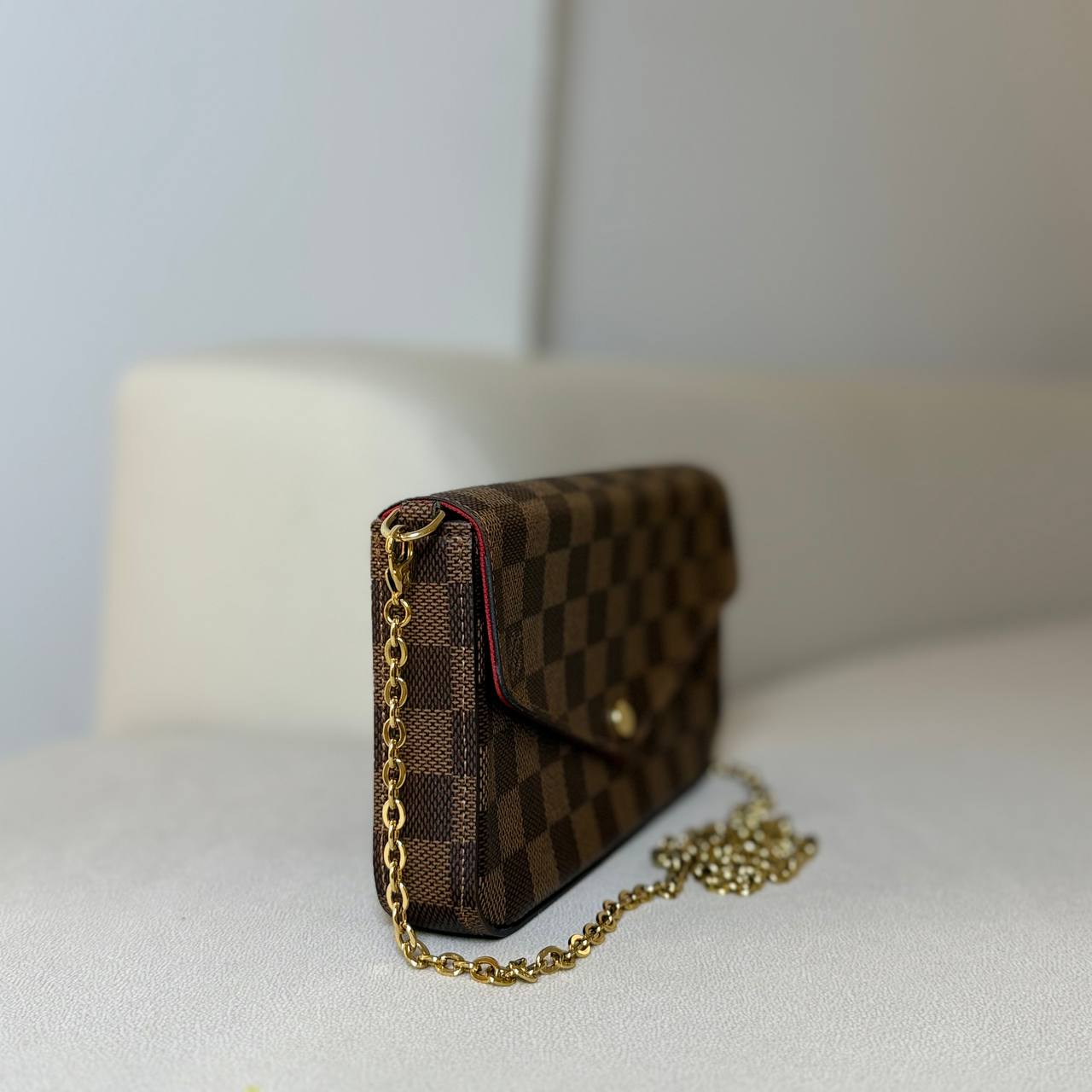 EDIT LV Damier Ebene Felicie Pochette