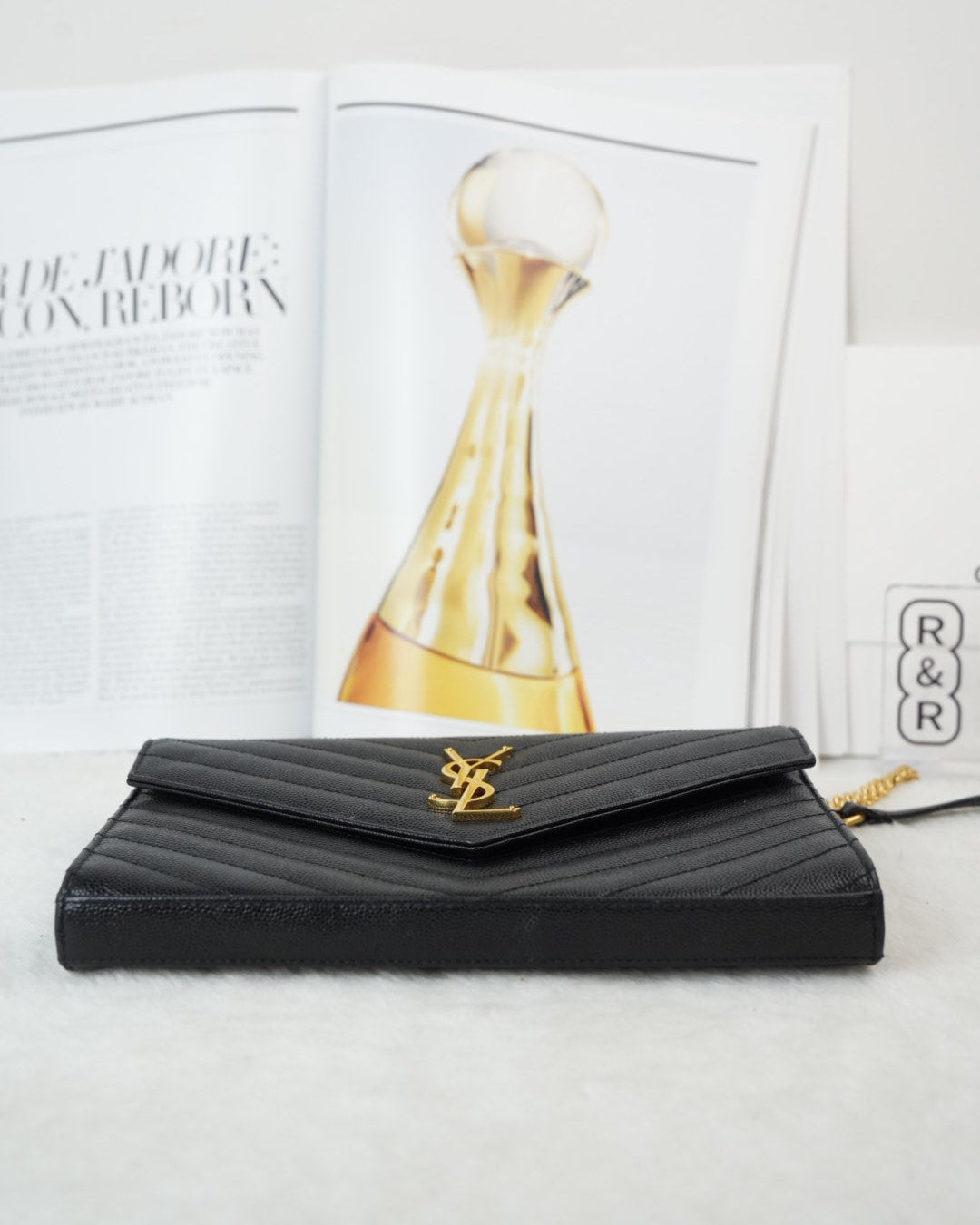 YSL Cassandra Quilted Shoulder Bag