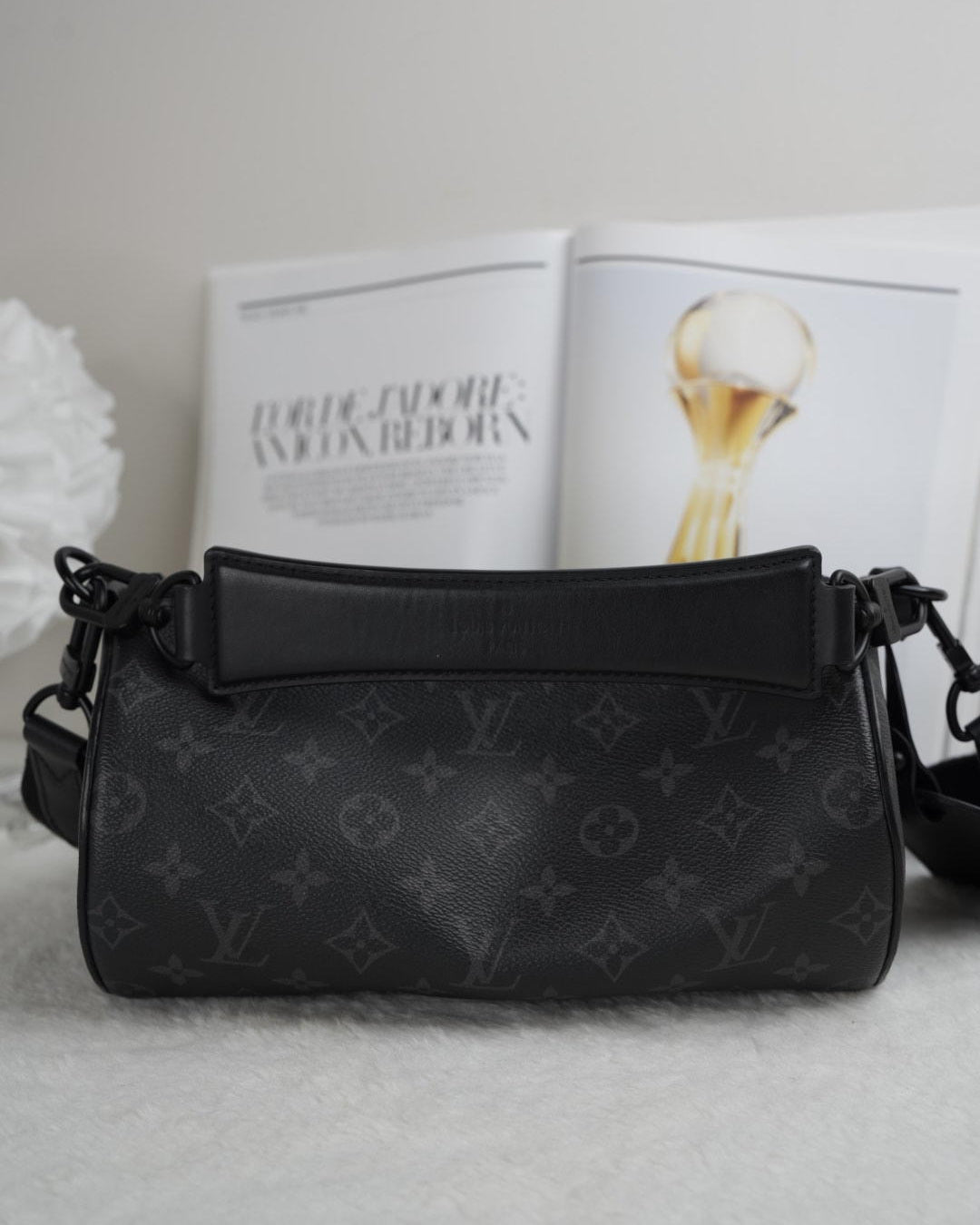 LV Monogram Eclipse Soft Polochon