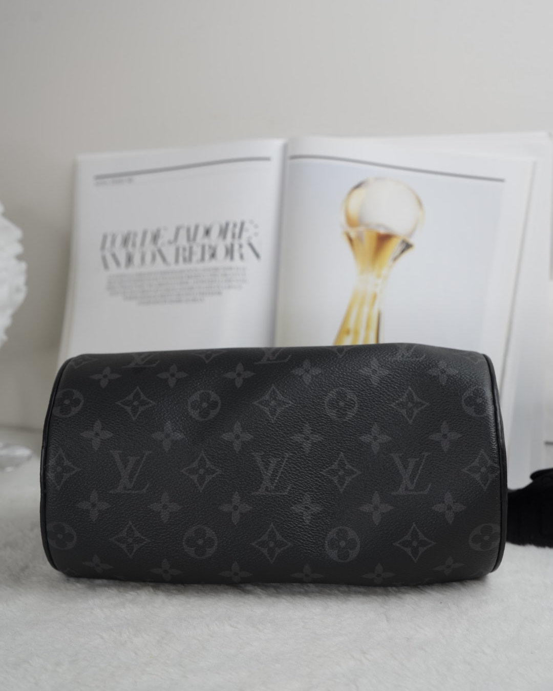 LV Monogram Eclipse Soft Polochon