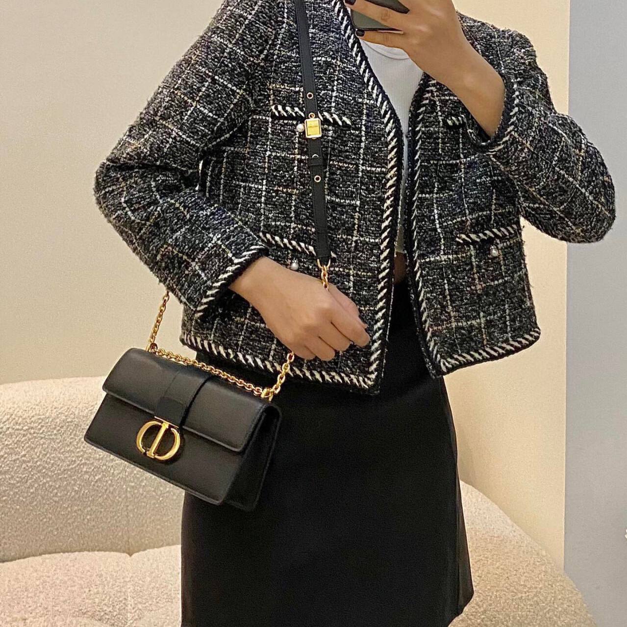 Dior 30 Montaigne East West Bag With Chain