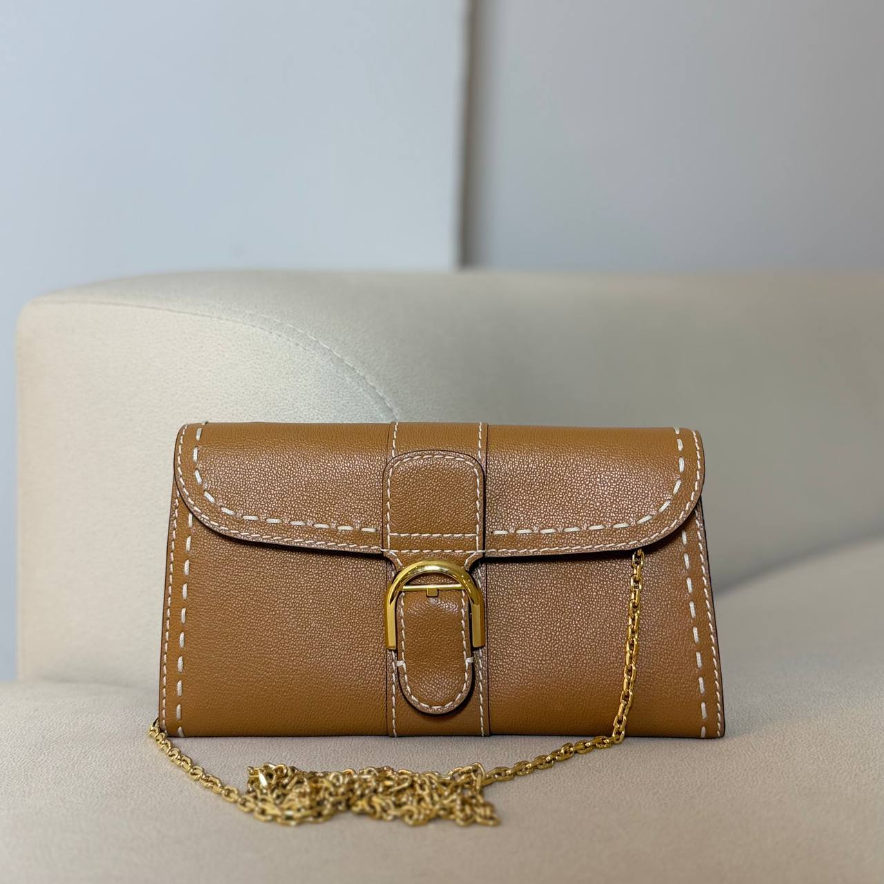 Delvaux Brilliant Long Wallet Chain