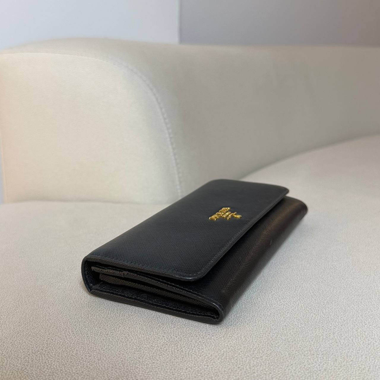 Prada Saffiano Long Wallet