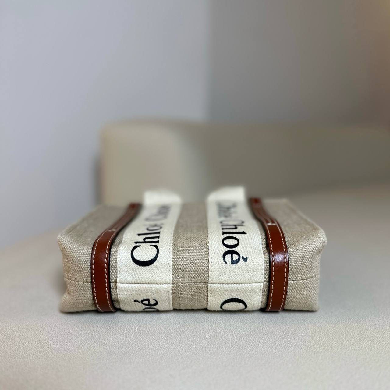 Chloe Mini Woody Tote Bag