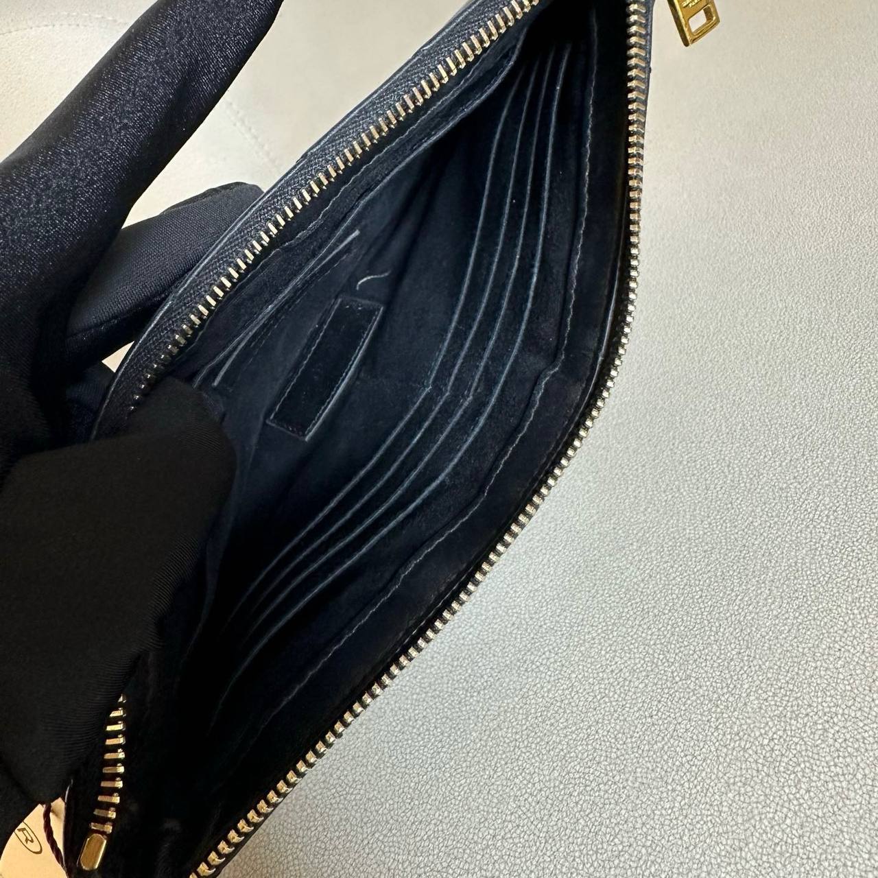 Saint Laurent Cassandre Matelasse Leather Pouch