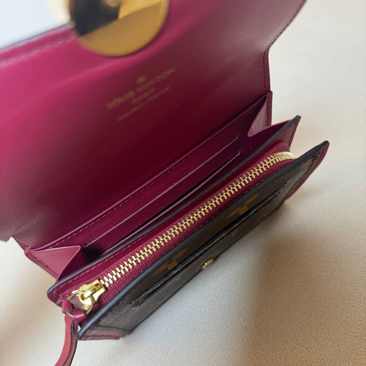 LV Flore Compact Wallet