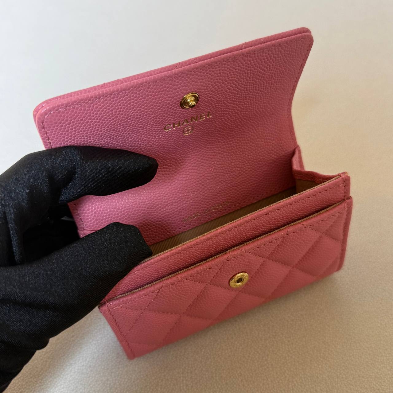 Chanel Flap Card Holder