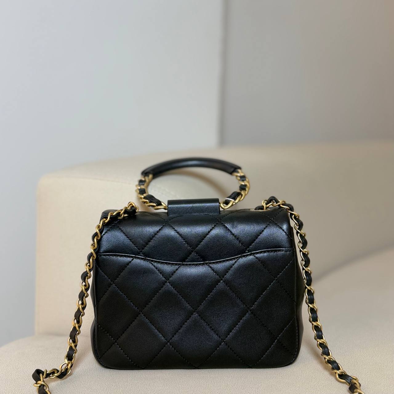Chanel Mini Flap with Top Handle