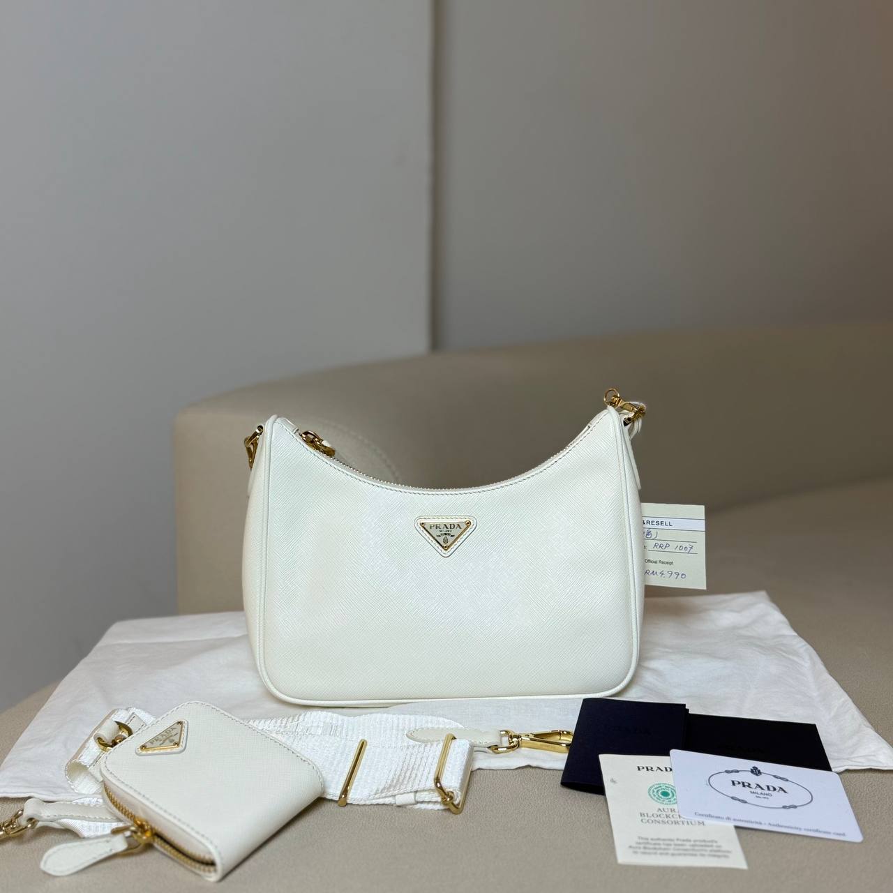Prada Re-Edition 2005 Saffiano Leather Bag