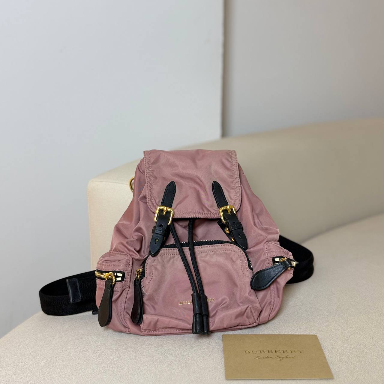 EDIT Burberry Nylon Small Rucksack Backpack