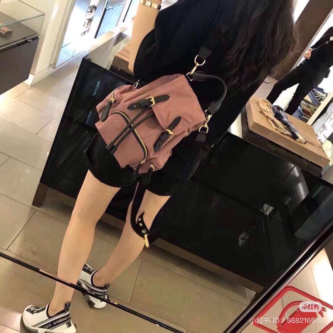 EDIT Burberry Nylon Small Rucksack Backpack