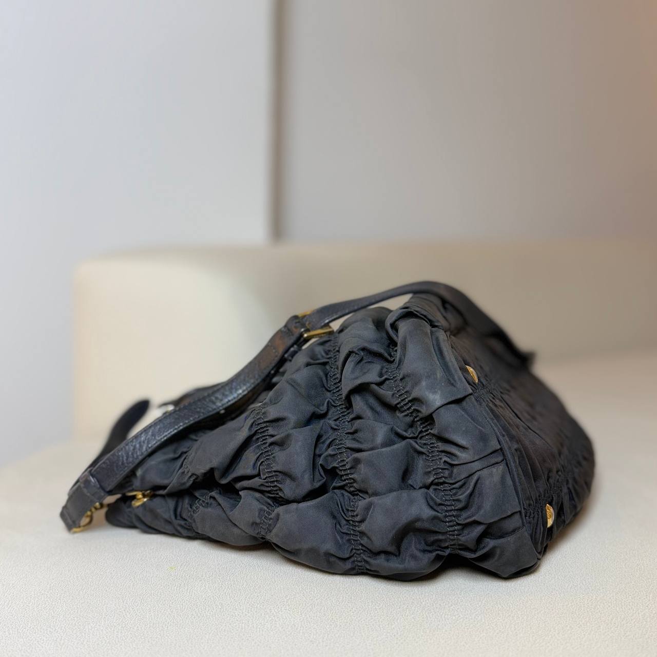 Prada Tessuto Gaufre Tote Bag