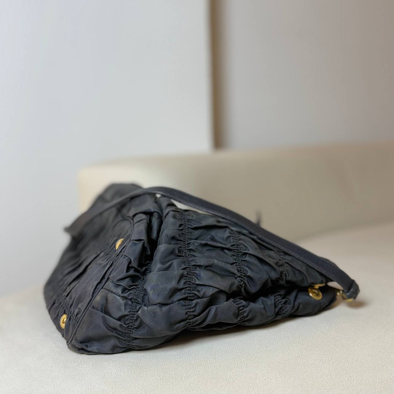 Prada Tessuto Gaufre Tote Bag