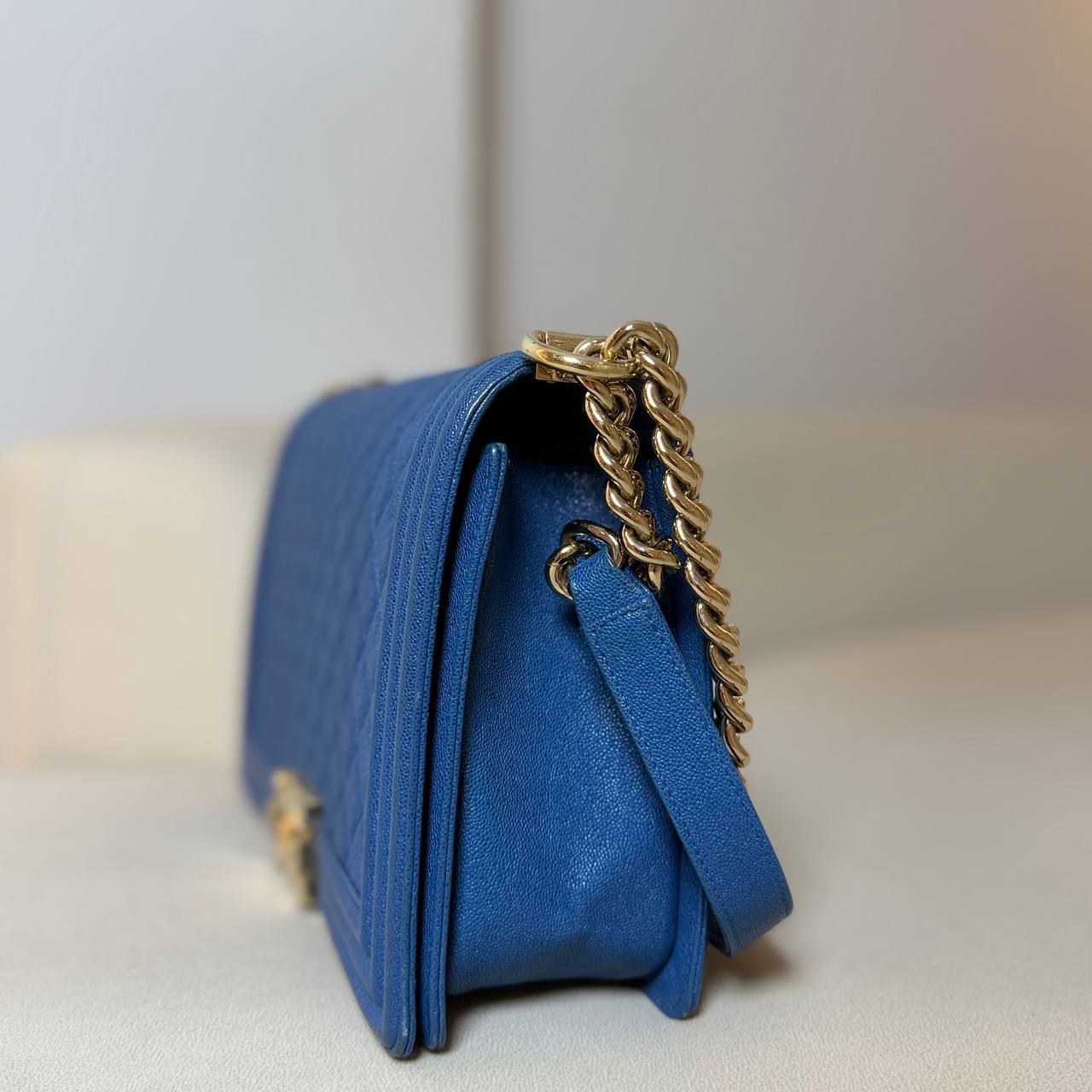Chanel Boy Medium GHW