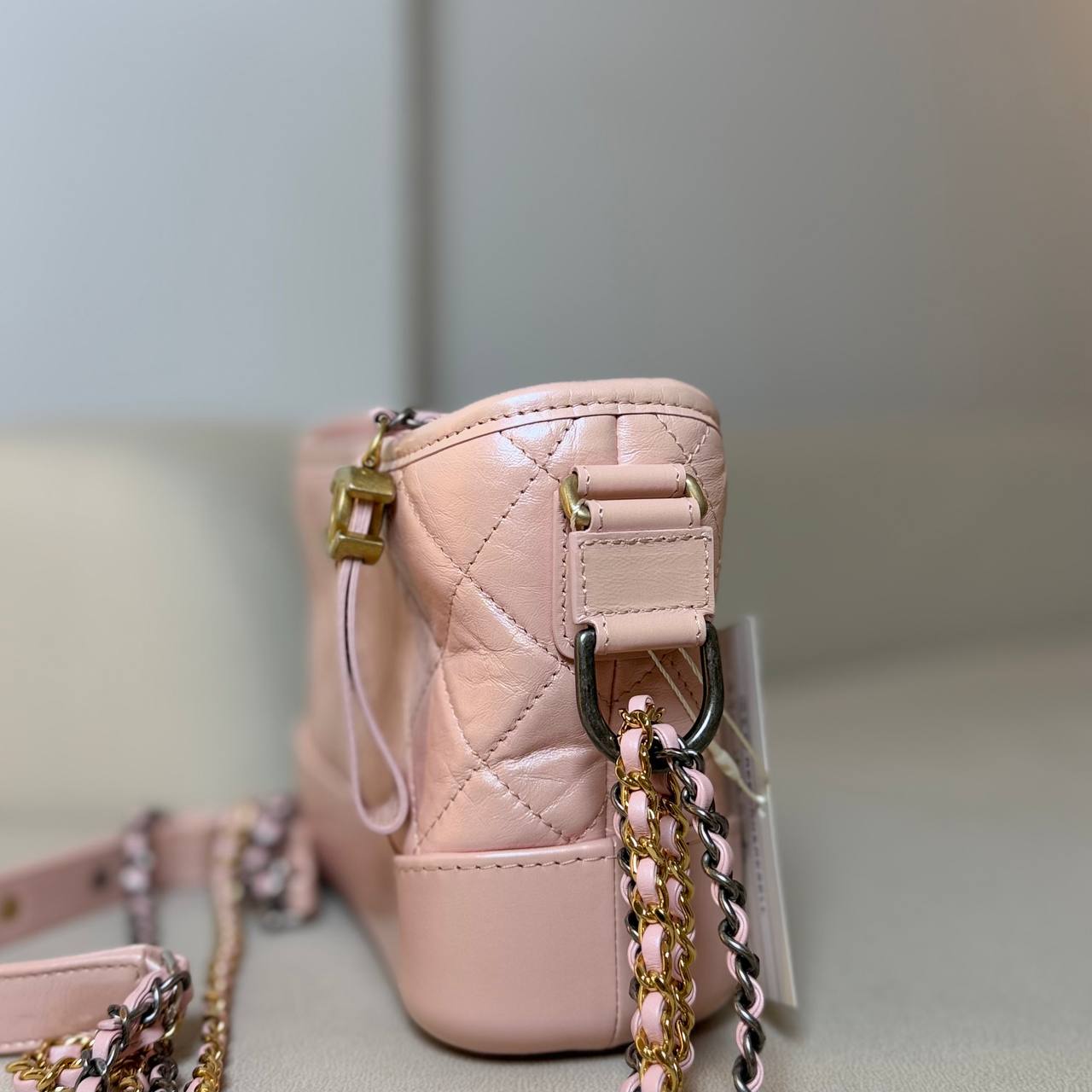 Chanel Gabrielle Small Pink Iridescent