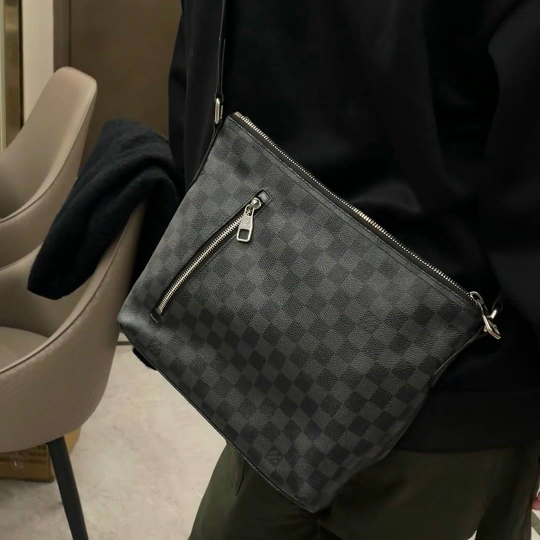 LV Damier Graphite Mick PM Crossbody