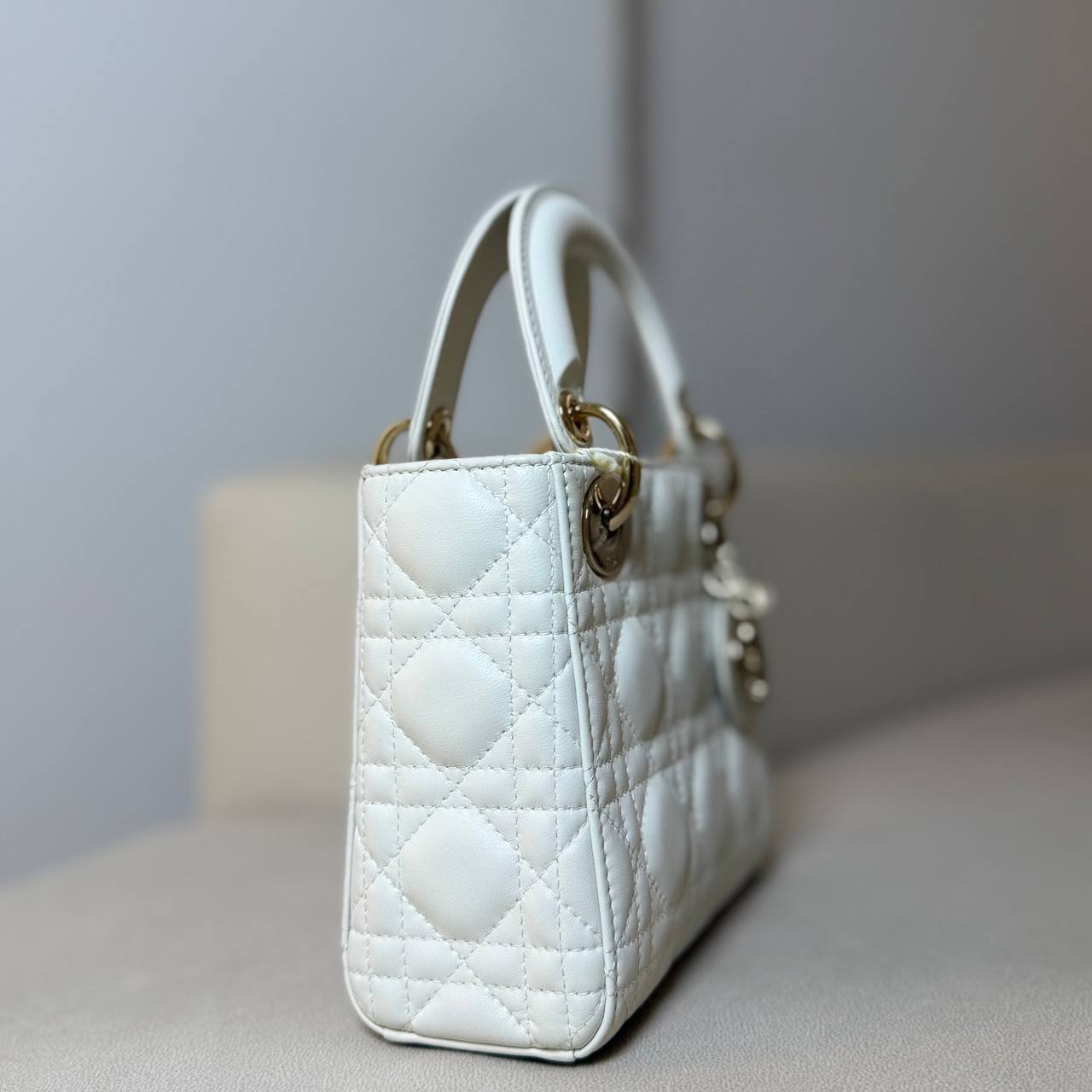 Mini Lady Dior Lambskin GHW
