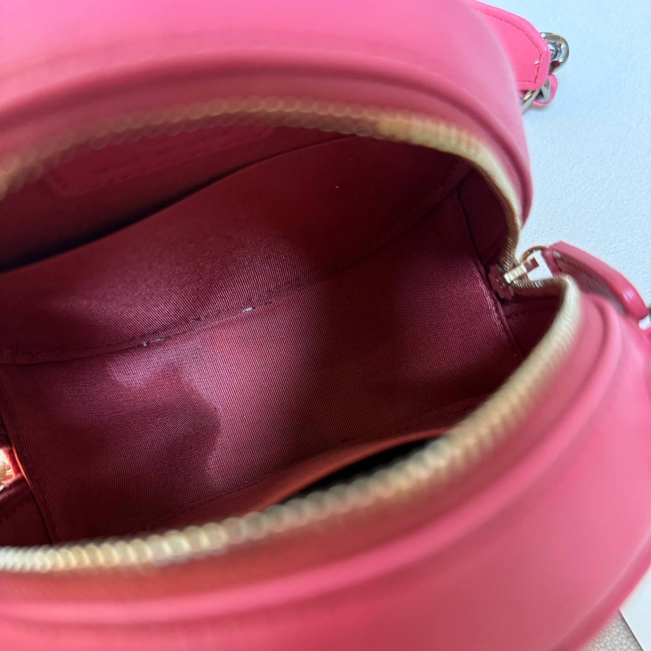 Chanel 19 Round Clutch Bag