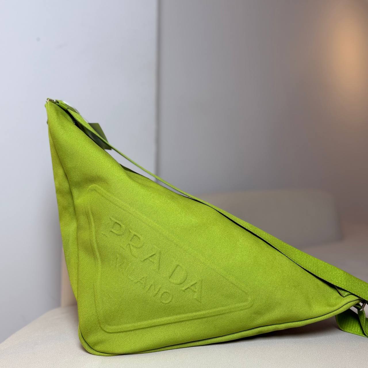 Prada Triangle Canvas Bag