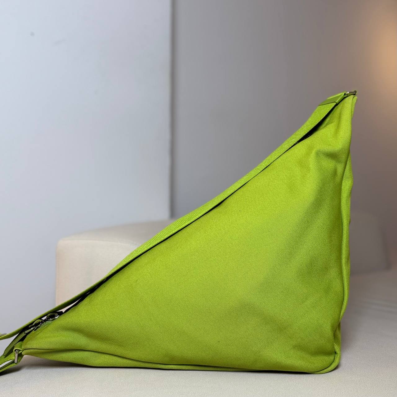 Prada Triangle Canvas Bag