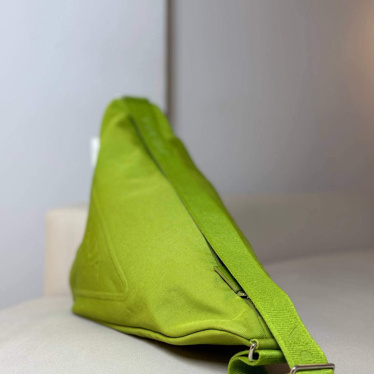 Prada Triangle Canvas Bag