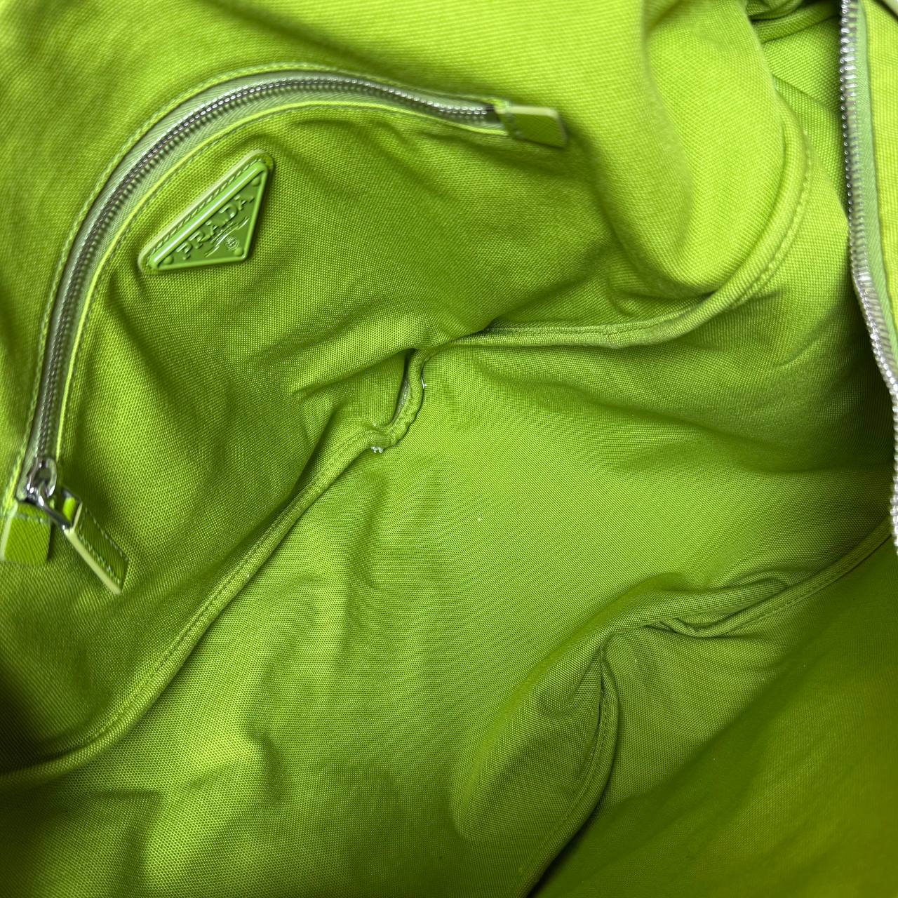 Prada Triangle Canvas Bag