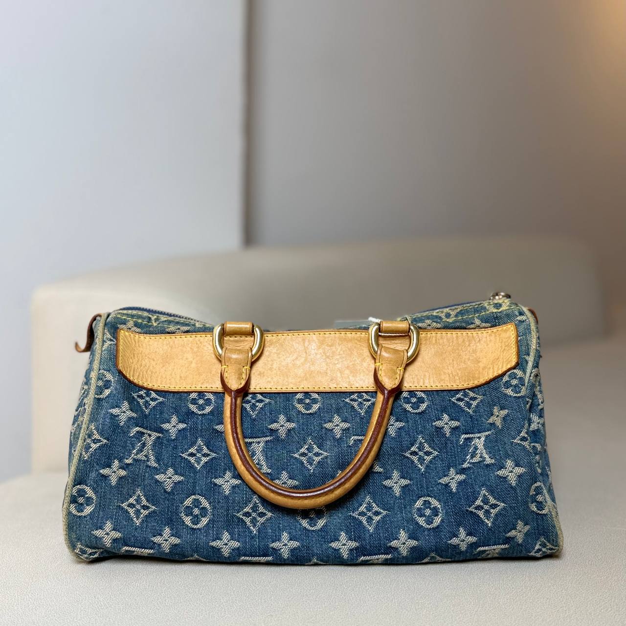 LV Neo Speedy Monogram Denim