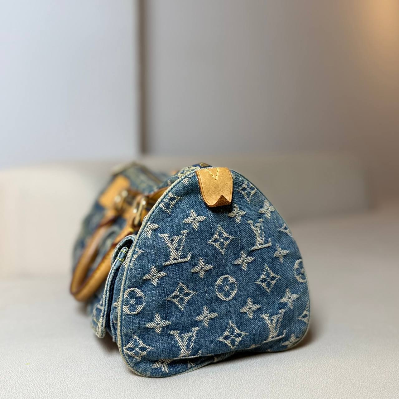 LV Neo Speedy Monogram Denim