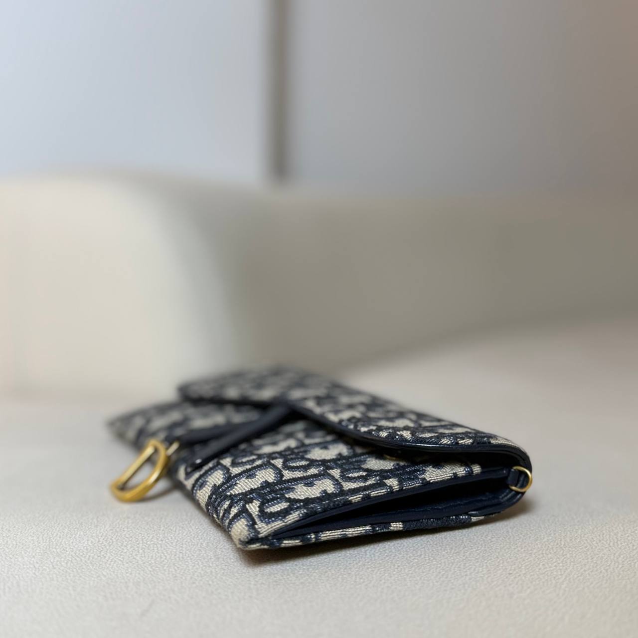 Dior Small Saddle Pouch with Chain