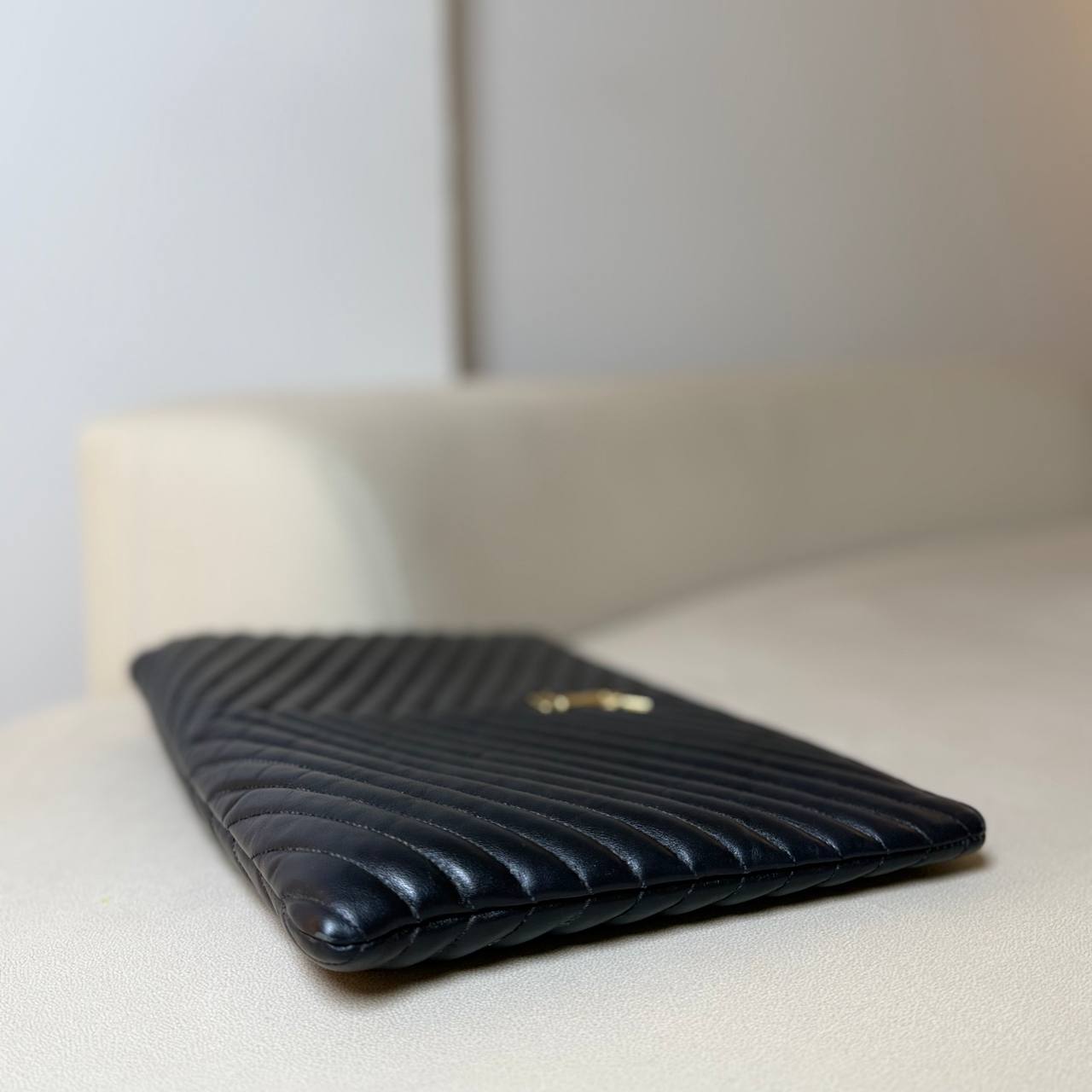 Saint Laurent Cassandre Matelassé Pouch