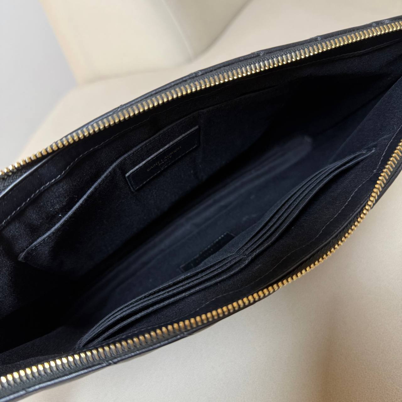 Saint Laurent Cassandre Matelassé Pouch
