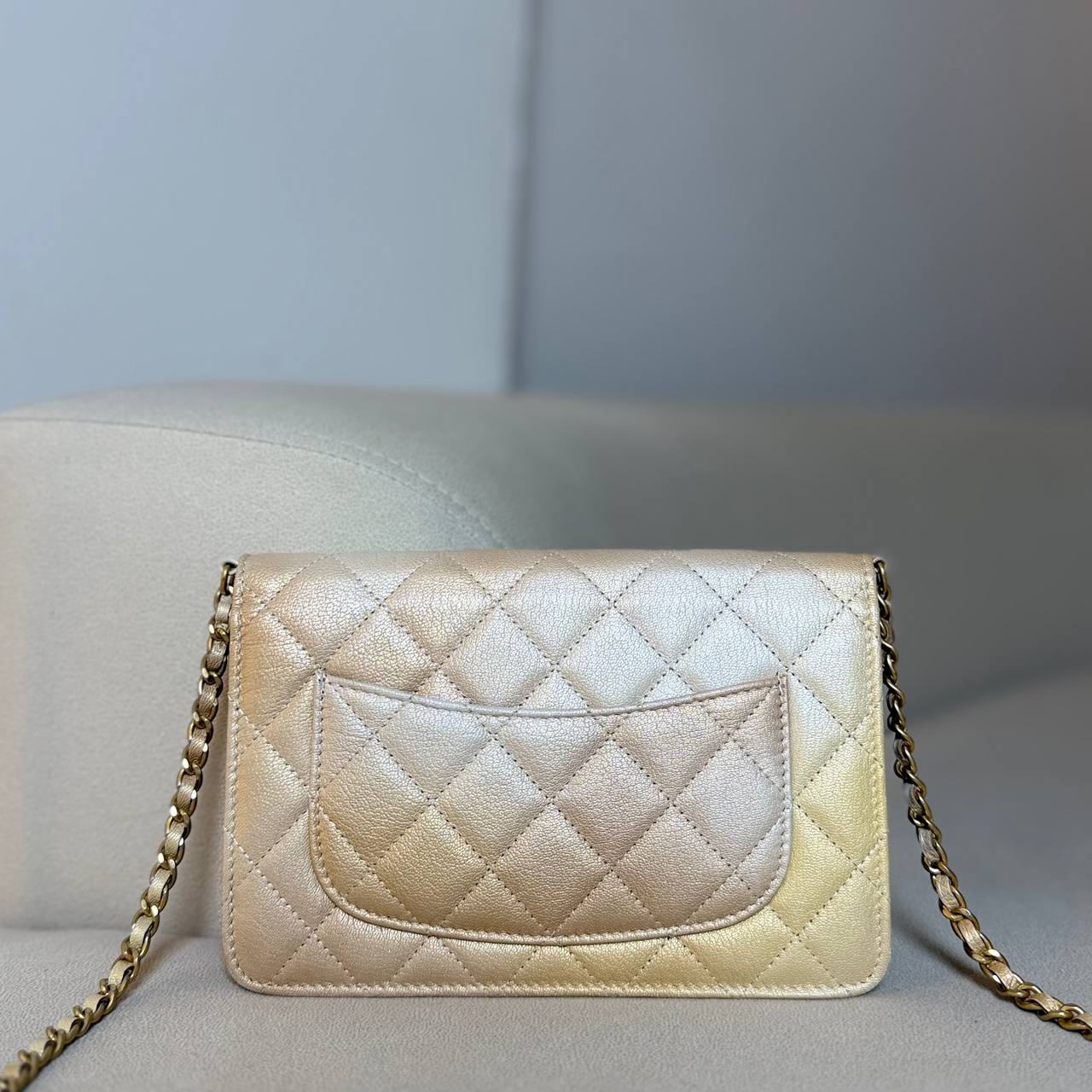 Chanel WOC Iridiscent Calfskin GHW