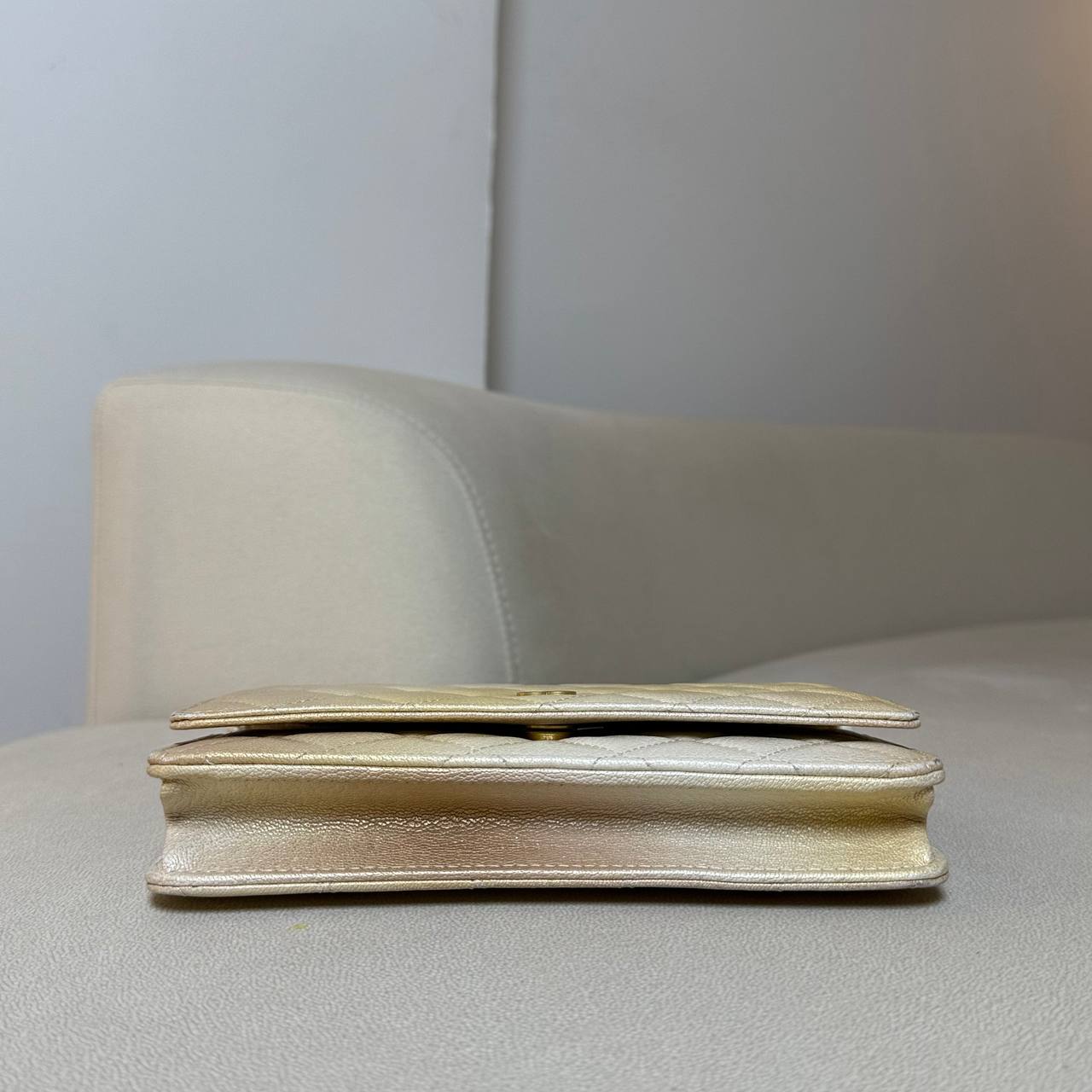 Chanel WOC Iridiscent Calfskin GHW