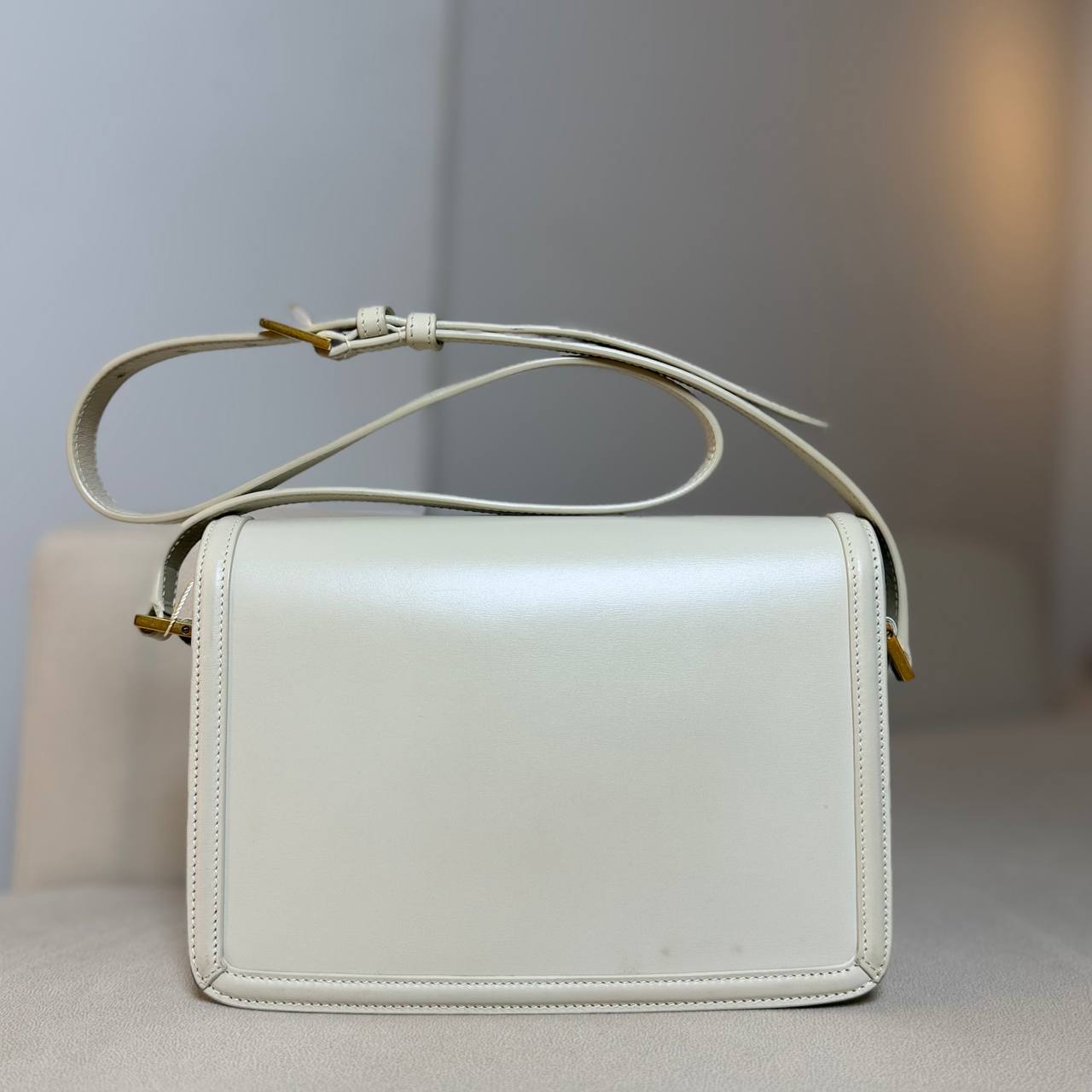 Saint Laurent Solferino Medium Satchel in Box