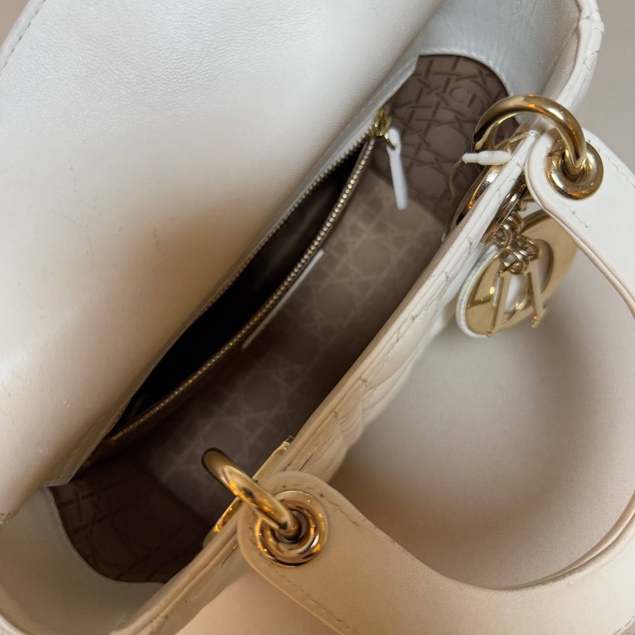 Lady Dior Small in Cannage Lambskin GHW