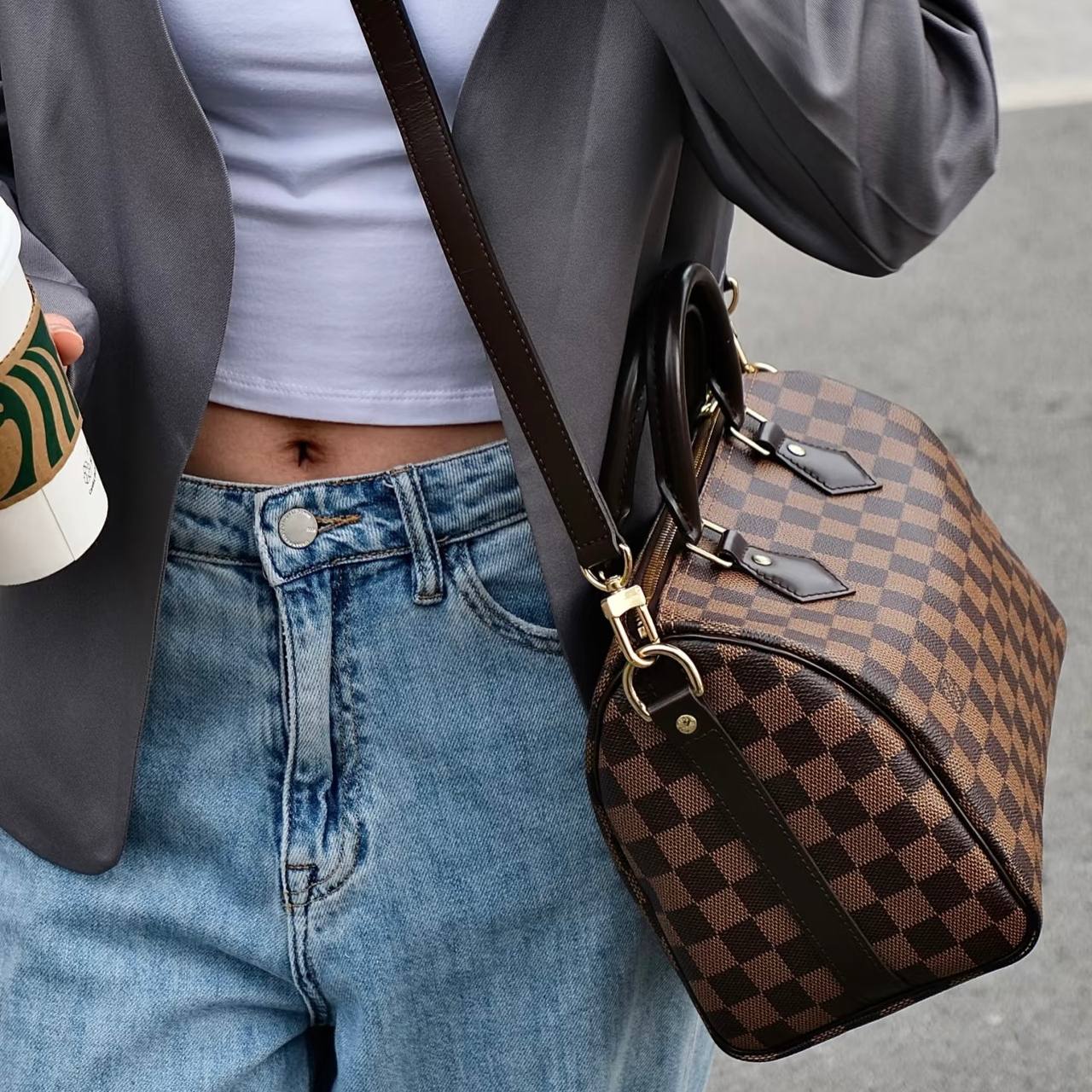 LV Speedy 25 Damier Ebene