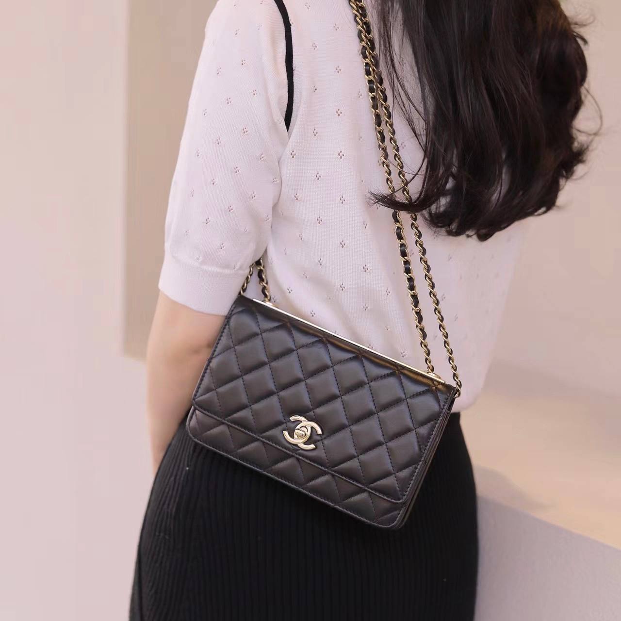 Chanel Trendy CC WOC GHW
