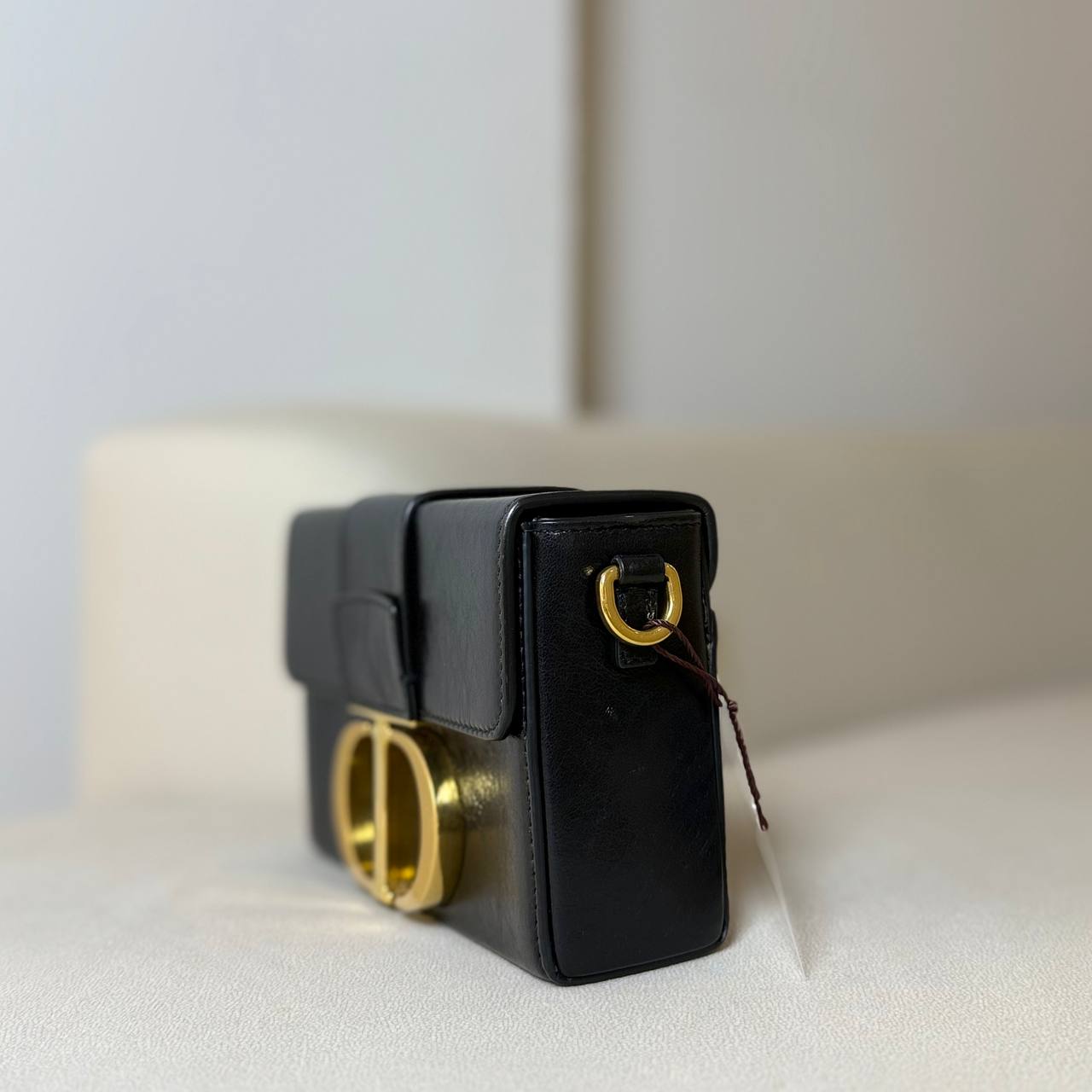 EDIT Dior Black Calfskin 30 Montaigne Box