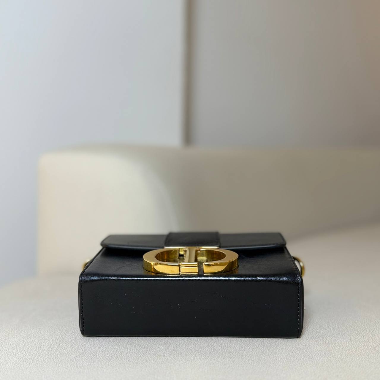 EDIT Dior Black Calfskin 30 Montaigne Box