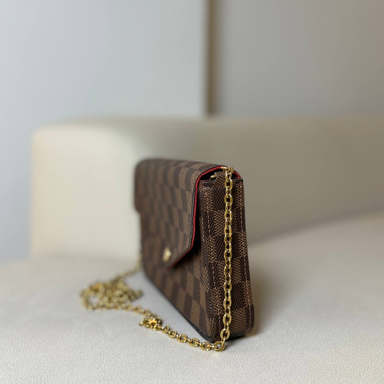 EDIT LV Damier Ebene Felicie Pochette