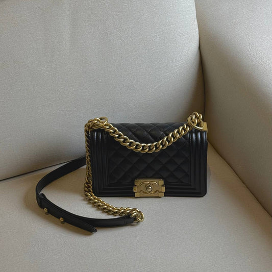 Chanel Boy Small GHW