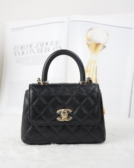 Chanel Mini Flap Bag with Top Handle