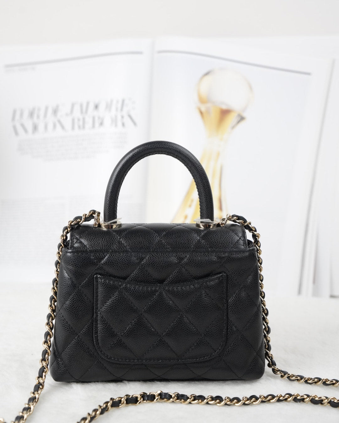 Chanel Mini Flap Bag with Top Handle