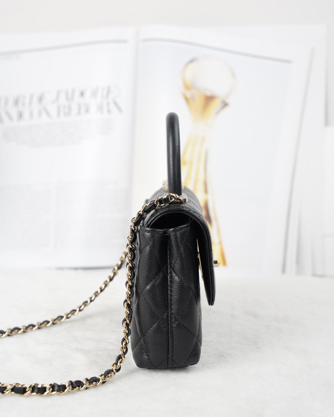 Chanel Mini Flap Bag with Top Handle