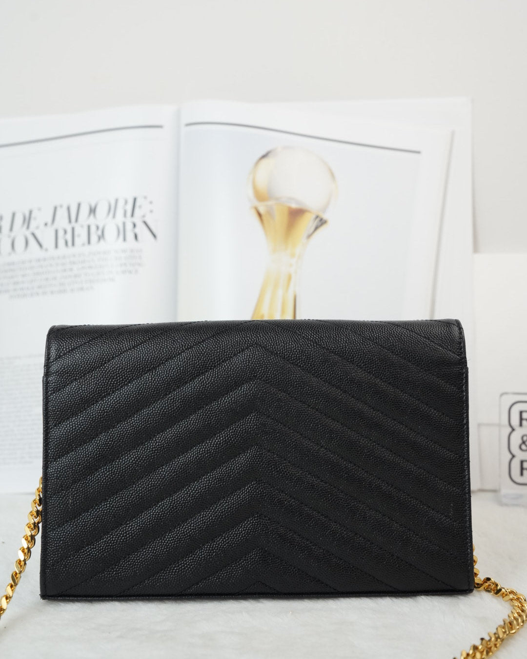 YSL Cassandra Quilted Shoulder Bag