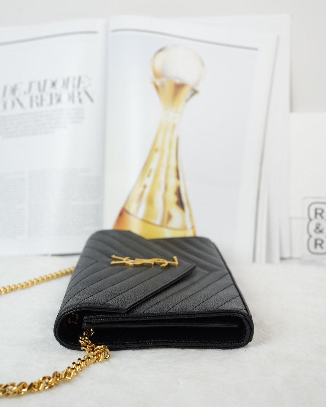 YSL Cassandra Quilted Shoulder Bag
