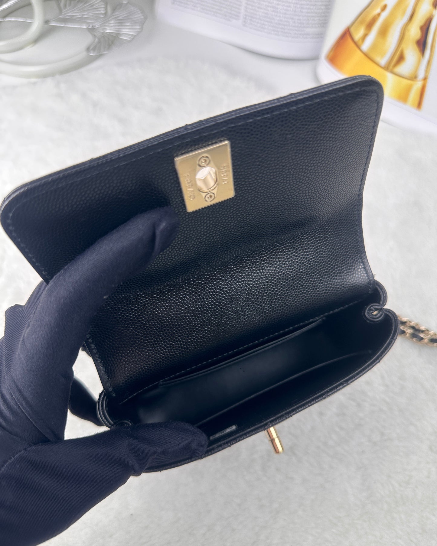 Chanel Mini Flap Bag with Top Handle