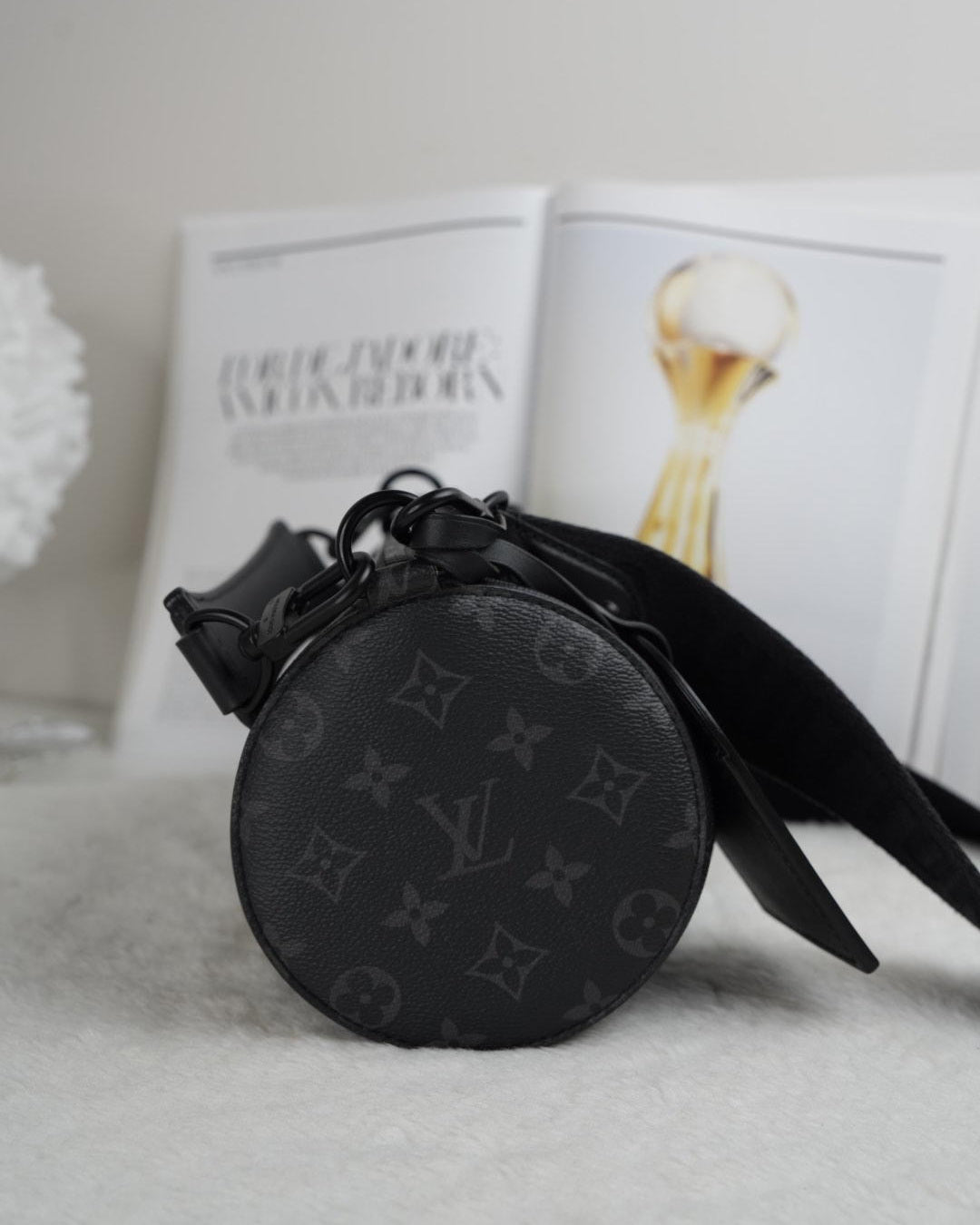 LV Monogram Eclipse Soft Polochon
