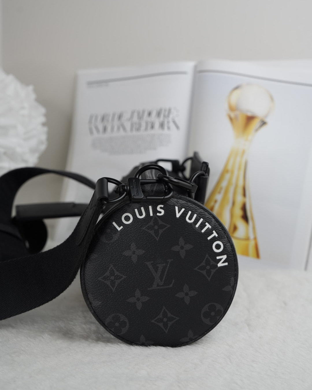 LV Monogram Eclipse Soft Polochon